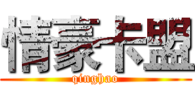 情豪卡盟 (qinghao)