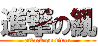 進撃の亂 (attack on titan)