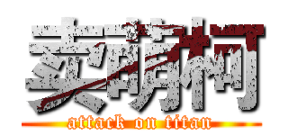 卖萌柯 (attack on titan)