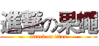進撃の果蠅 (attack on titan)