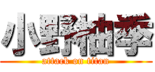 小野柚季 (attack on titan)