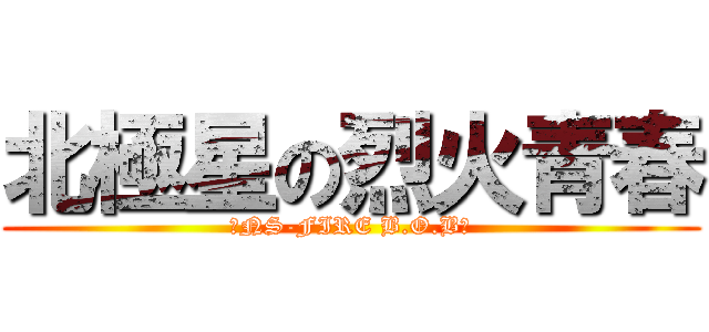 北極星の烈火青春 (★NS-FIRE B.O.B★)