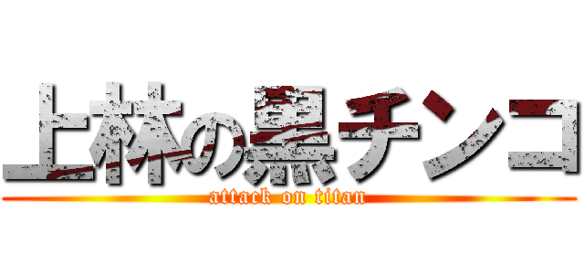 上林の黒チンコ (attack on titan)