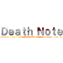 Ｄｅａｔｈ Ｎｏｔｅ (Death Note)