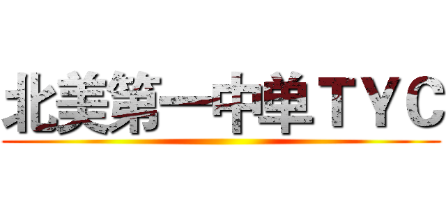 北美第一中单ＴＹＣ ()