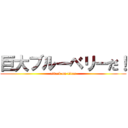 巨大ブルーベリーだ！ (attack on titan)