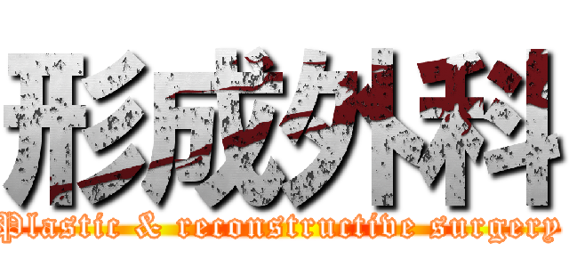 形成外科 (Plastic & reconstructive surgery)