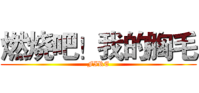燃烧吧！我的胸毛 (FIRE)