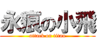 永痕の小飛 (attack on titan)