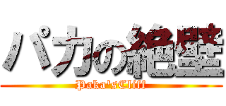 パカの絶壁 (Paka'sCliff)