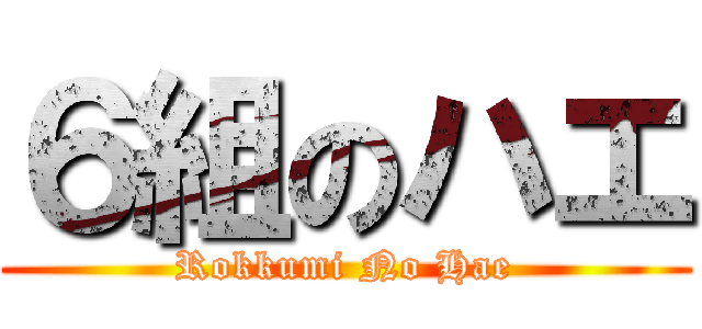 ６組のハエ (Rokkumi No Hae)