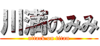 川満のみみ (attack on titan)