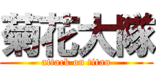 菊花大隊 (attack on titan)