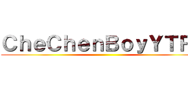 ＣｈｅＣｈｅｎＢｏｙＹＴＲＢ ()