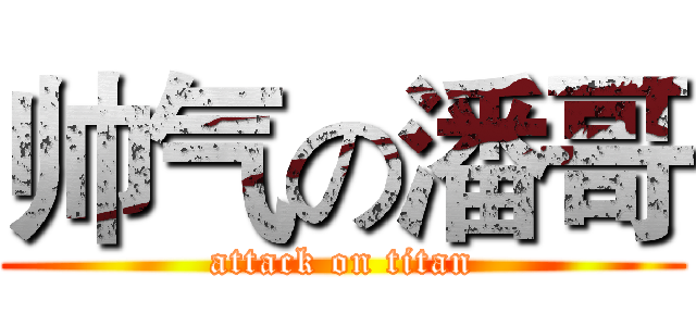 帅气の潘哥 (attack on titan)