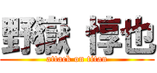 野嶽 惇也 (attack on titan)