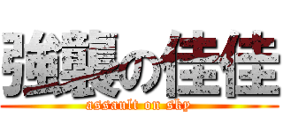 強襲の佳佳 (assault on sky)