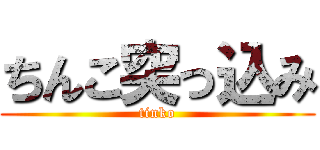 ちんこ突っ込み (tinko)