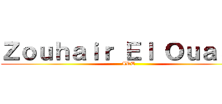 Ｚｏｕｈａｉｒ Ｅｌ Ｏｕａｓｌｉ (IRT)