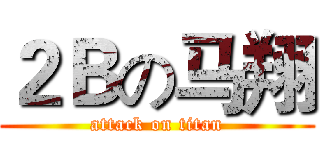２Ｂの马翔 (attack on titan)