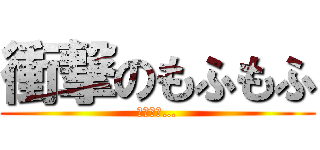 衝撃のもふもふ (マジかよ…)