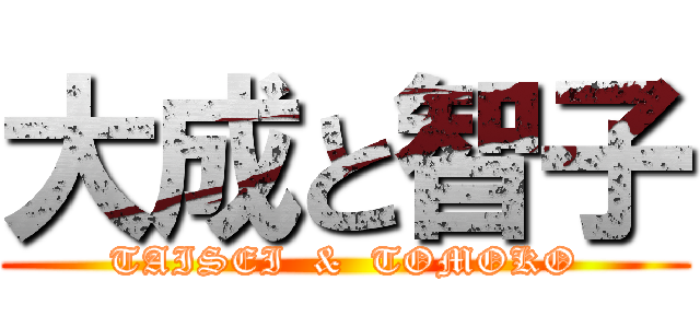 大成と智子 (TAISEI  &  TOMOKO)