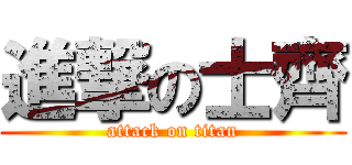 進撃の士齊 (attack on titan)