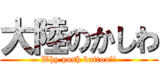 大陸のかしわ (Why push button?!)