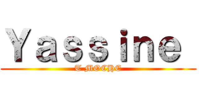 Ｙａｓｓｉｎｅ  (T MOCHE)