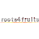 ｒｏｏｔｓ４ｆｒｕｉｔｓ (attack on titan)