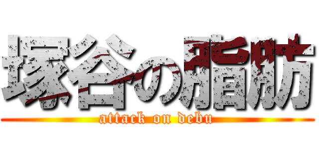 塚谷の脂肪 (attack on debu)