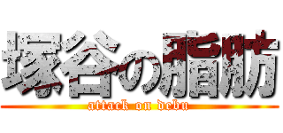 塚谷の脂肪 (attack on debu)