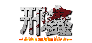 邢鑫 (attack on titan)