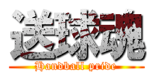 送球魂 (Handball pride)