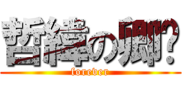 哲緯の卿彤 (forever)