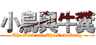 小鳥與牛糞 (The Bird and The Cow Dung)