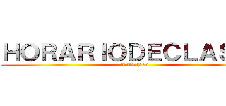 ＨＯＲＡＲＩＯＤＥＣＬＡＳＥＳ (I BTP D)