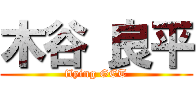 木谷 良平 (flying GET)