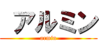  アルミン (armin)