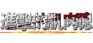 進擊的肌肉聰 (attack on the gay)