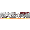 超大型の阿嗚 (attack on titan)