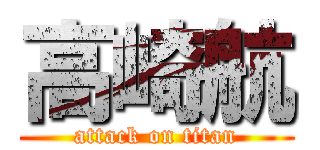 高崎航 (attack on titan)