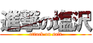 進撃の塩沢 (attack on salt)