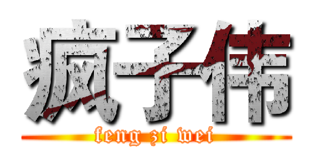 疯子伟 (feng zi wei)