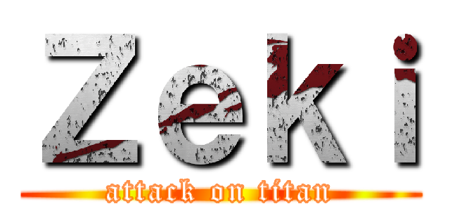 Ｚｅｋｉ (attack on titan)