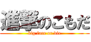 進撃のこもだ (big face or die)