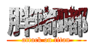 胖嘟嘟 (attack on titan)