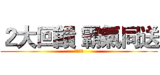 ２大回饋 霸氣同送 (測試條串)