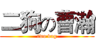 二狗の曹瀚 (two dog)
