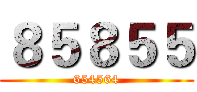 ８５８５５ (654564)